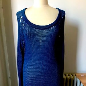 Rag & Bone /Jean colored open knit sweater